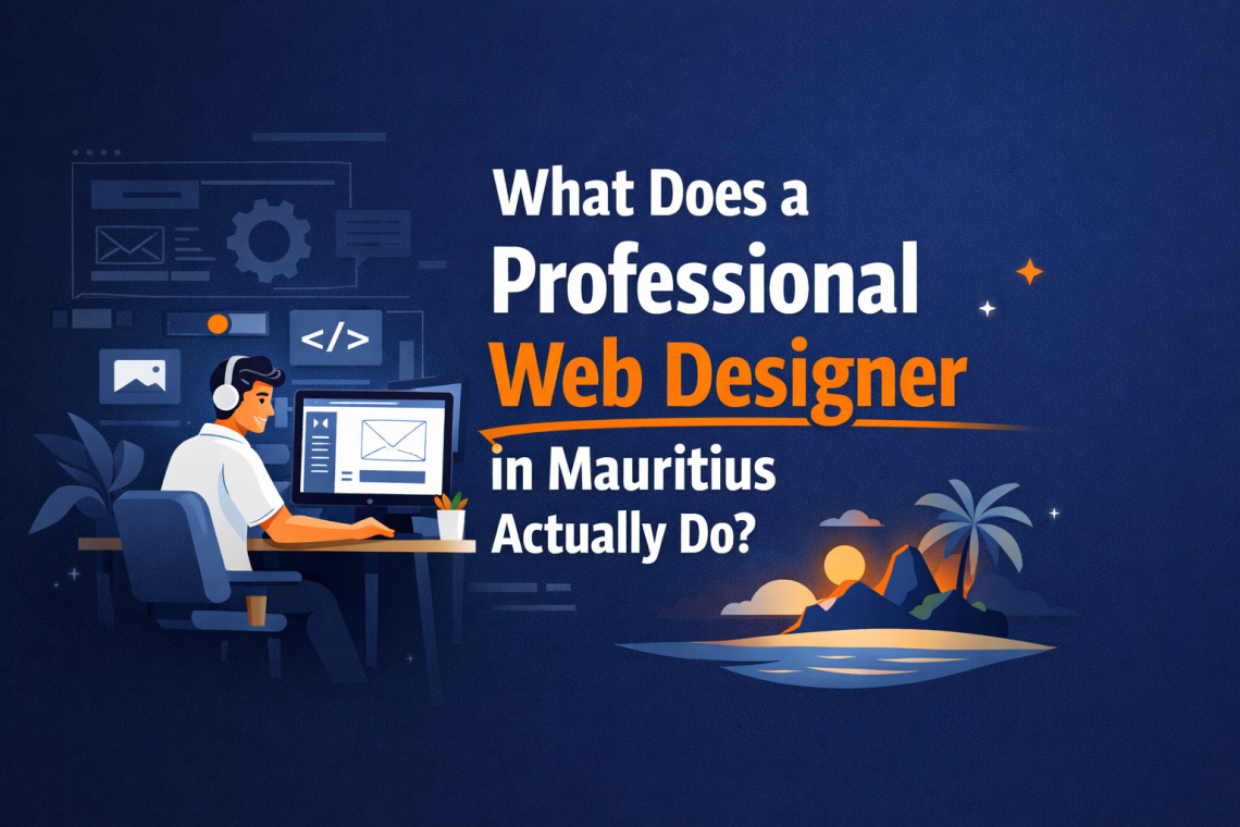 What Does a Professional Web Designer in Mauritius Actually Do?